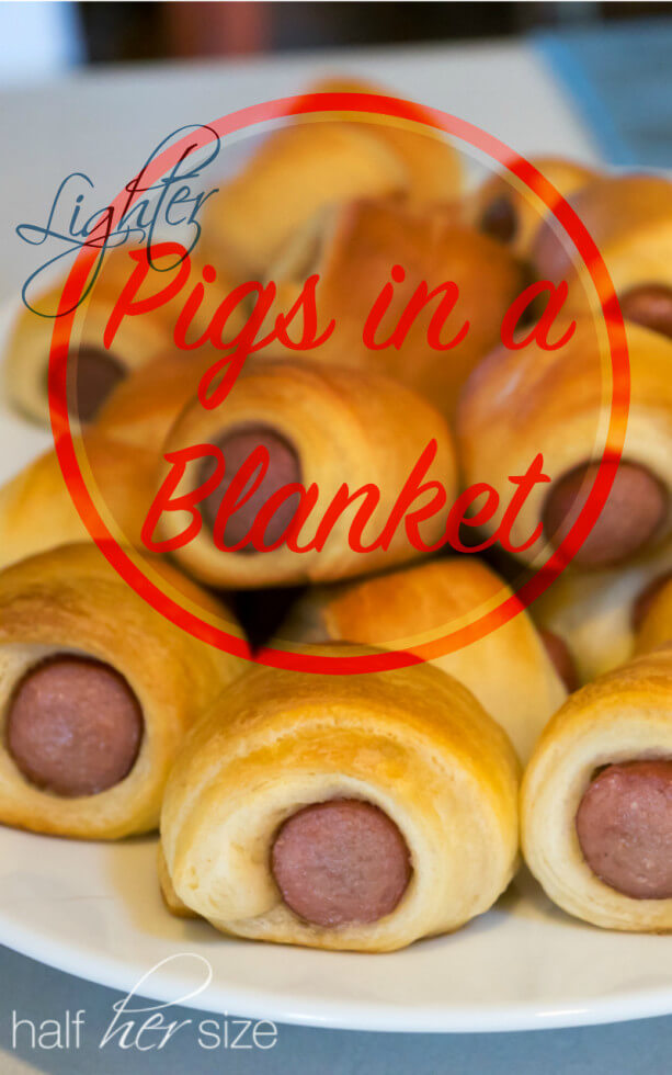 Game Day Snack Food: Reduced Calorie Pigs in a Blanket!