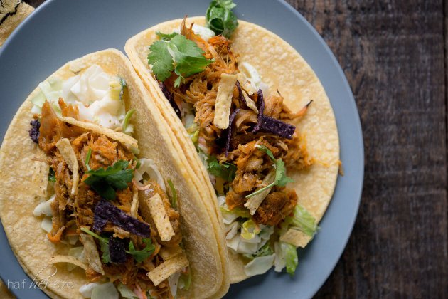 Pulled Pork Tacos with Sweet Potato