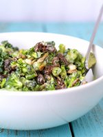Easy Broccoli Salad with Honey Mustard Dressing