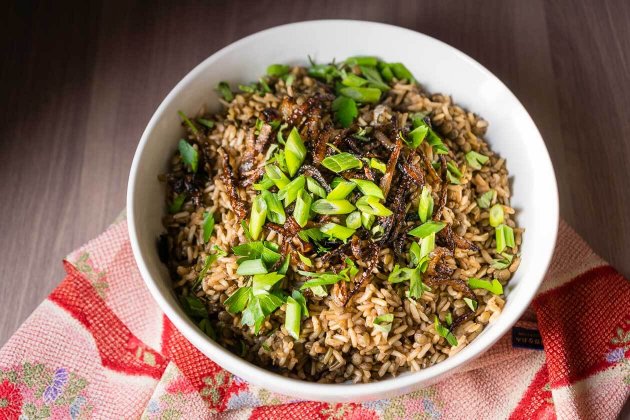 Rice Pilaf with Lentils