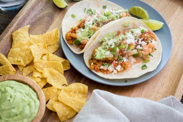 Shake up taco night with these quick and easy lentil tacos. It only take a few minutes to prepare the ingredients then the crock pot does the rest.